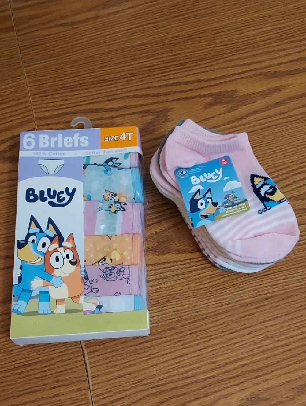 Bluey Girls Briefs And Socks